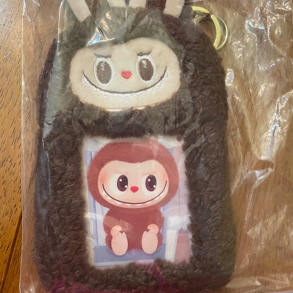 Labubu Plush Keychain Holder